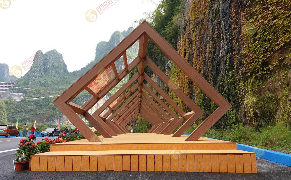廣西弄拉廊架、棧道